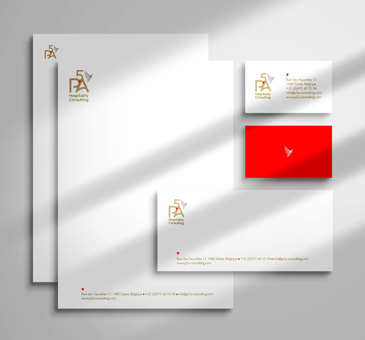 Logotype & papeterie P5A