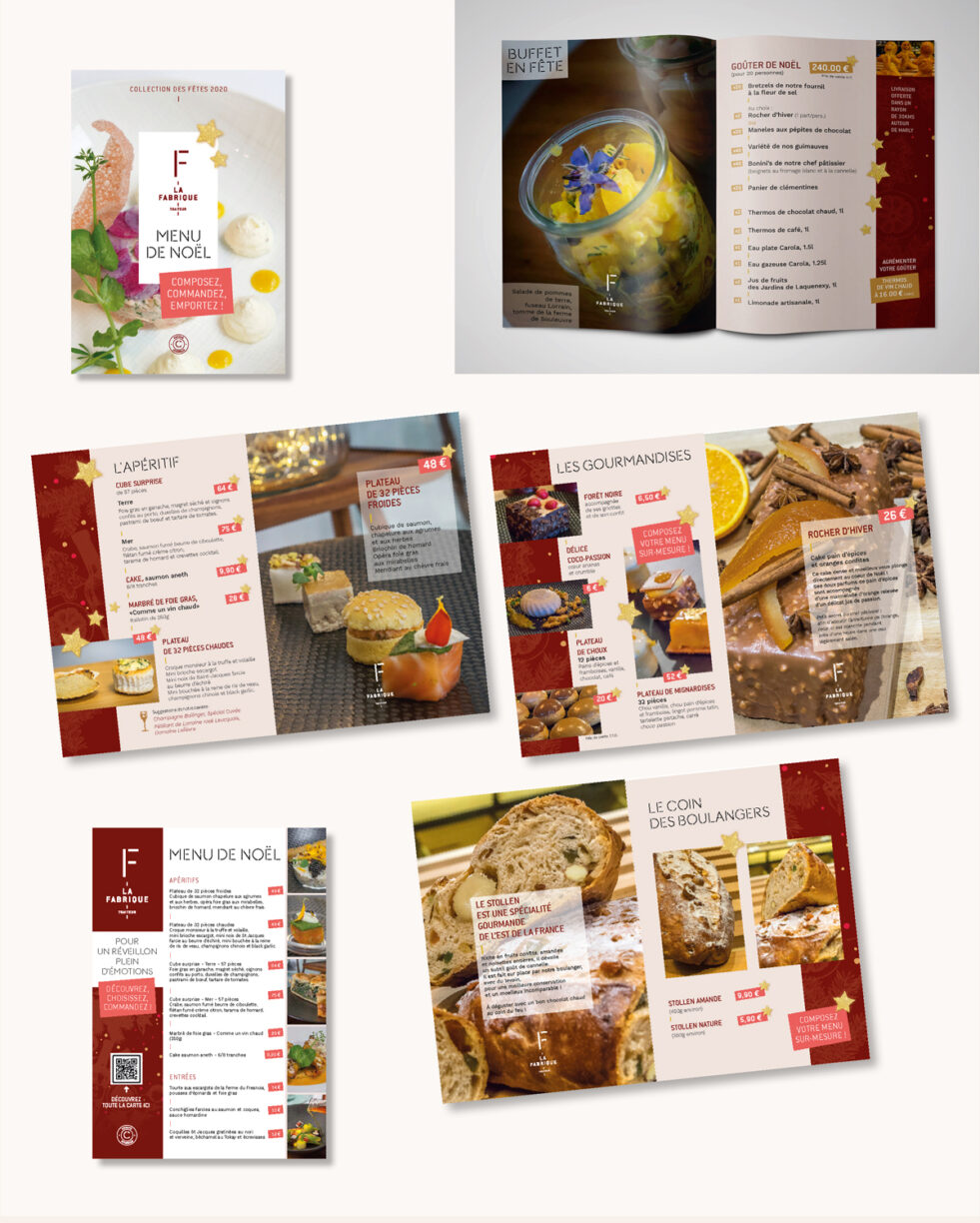Brochure des promotions de Noël de La Fabrique pour les particuliers