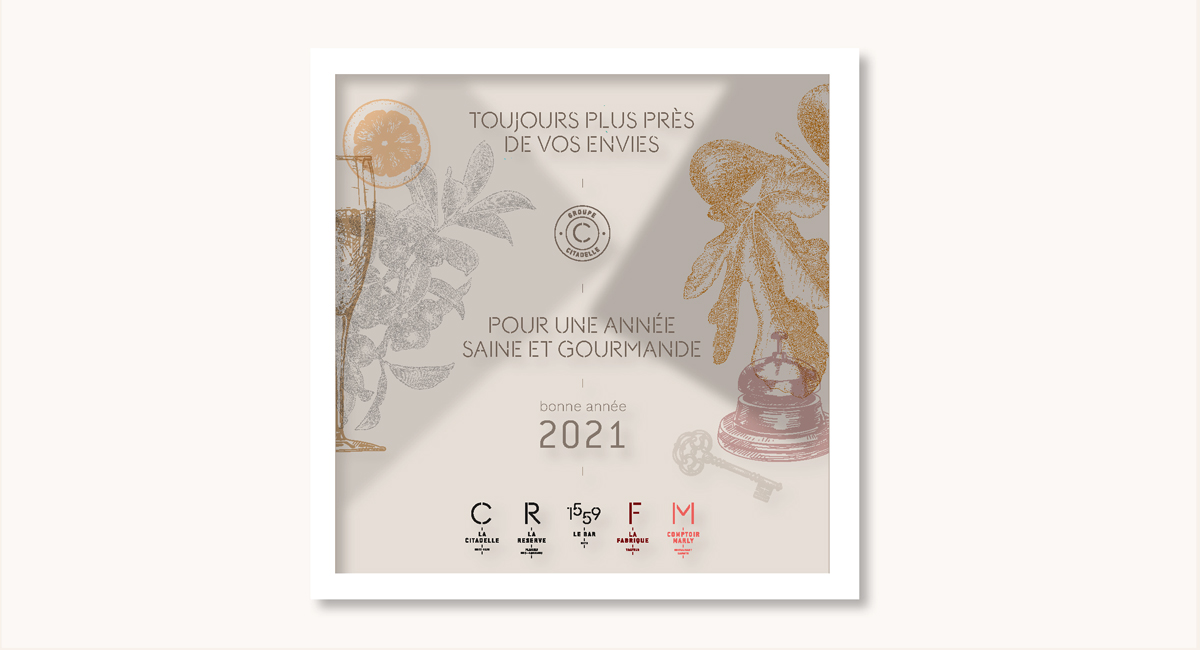 Carte de vœux la Citadelle