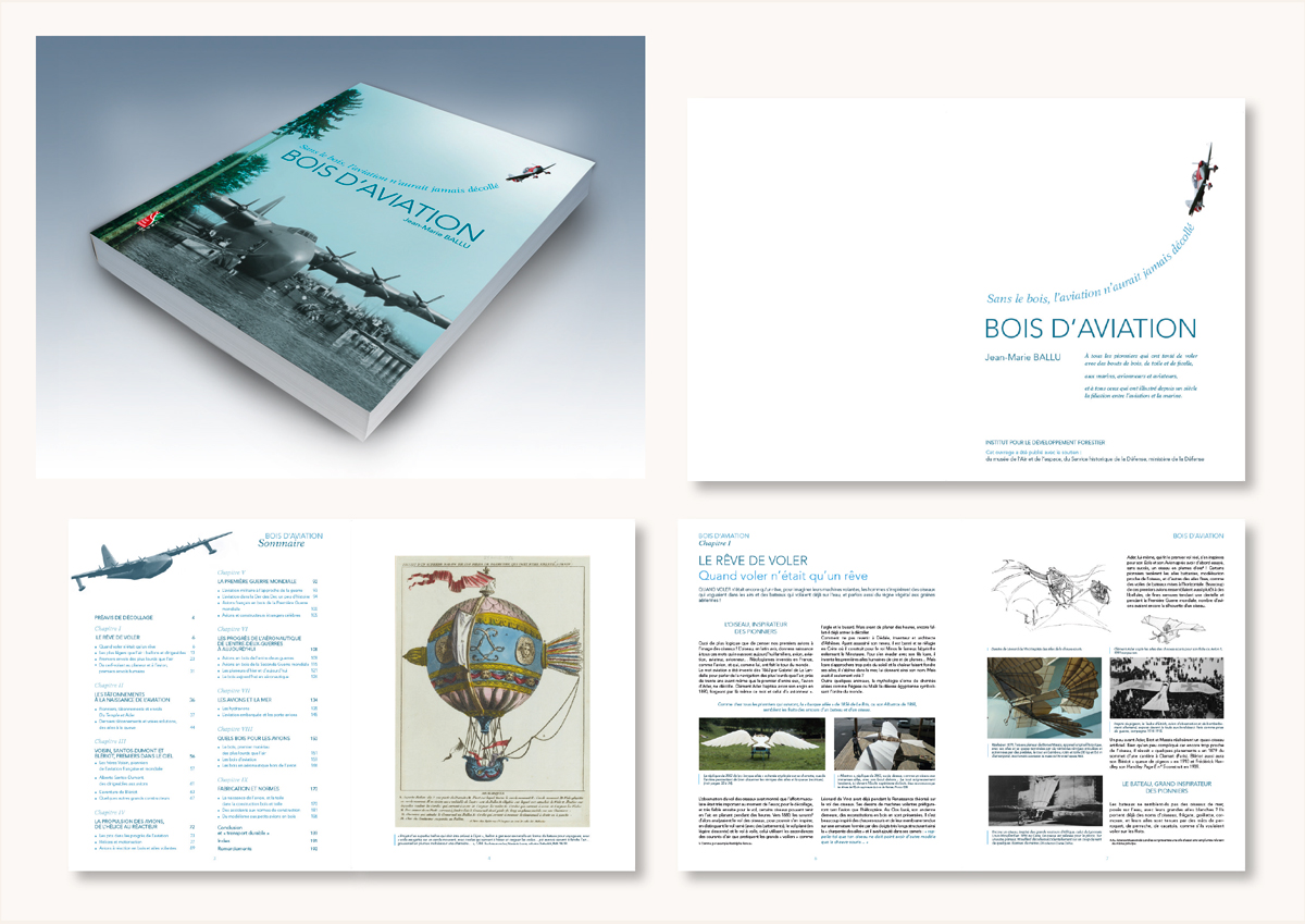 Ouvrage Bois d'aviation édité par le CNPF