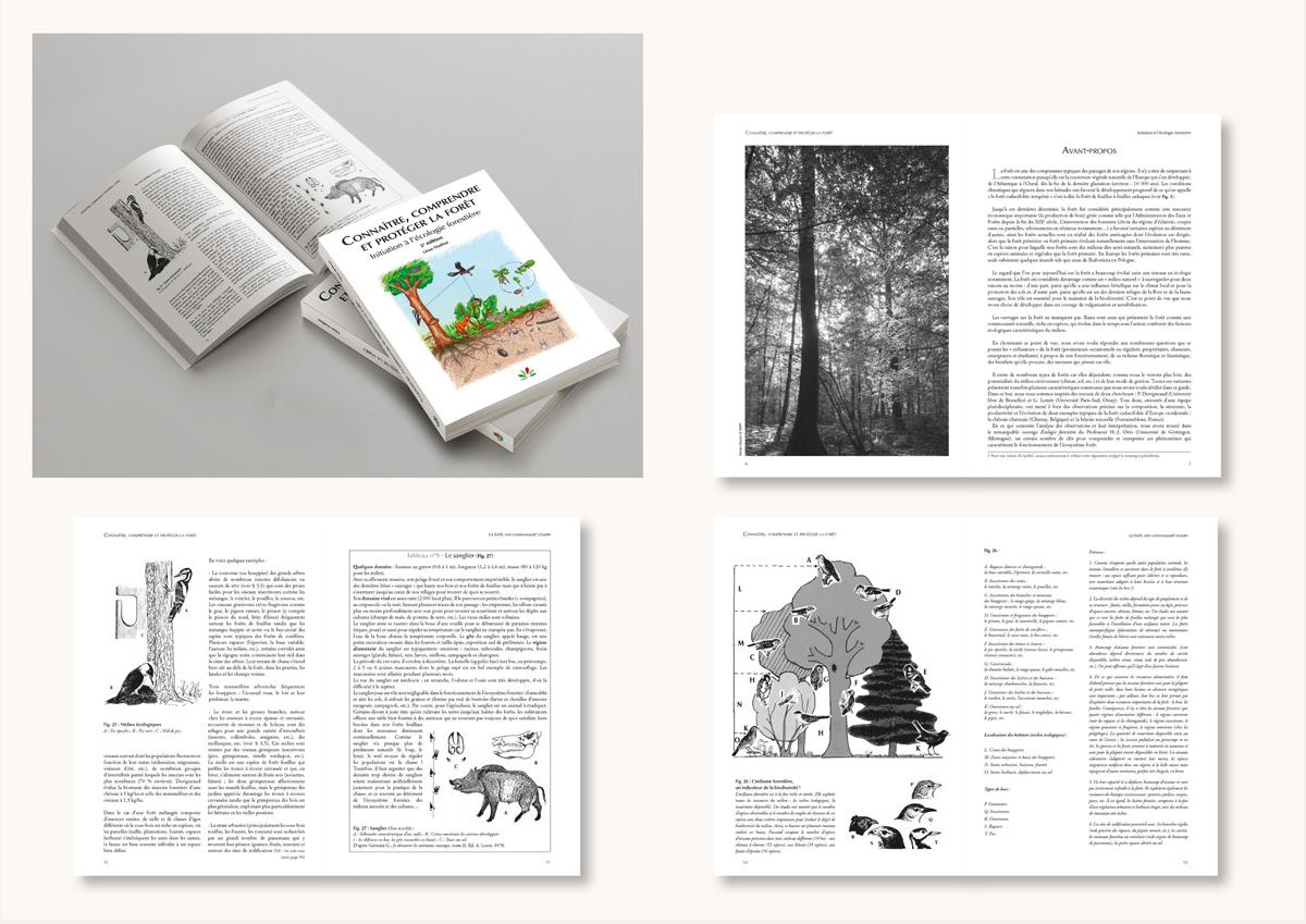 Ouvrage sur l'écologie forestière édité par le CNPF