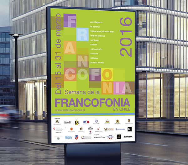 Affiche de l'événement Semaine de la Francophonie pour l'institut français