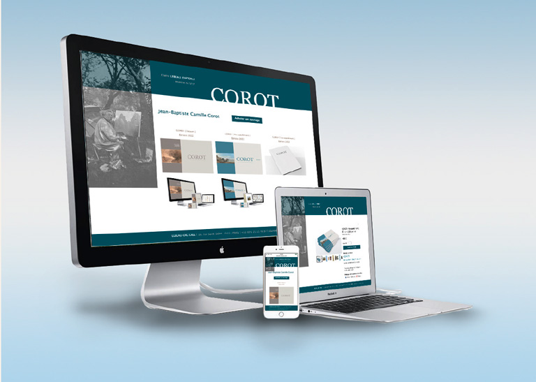 Site web de vente en ligne Corot